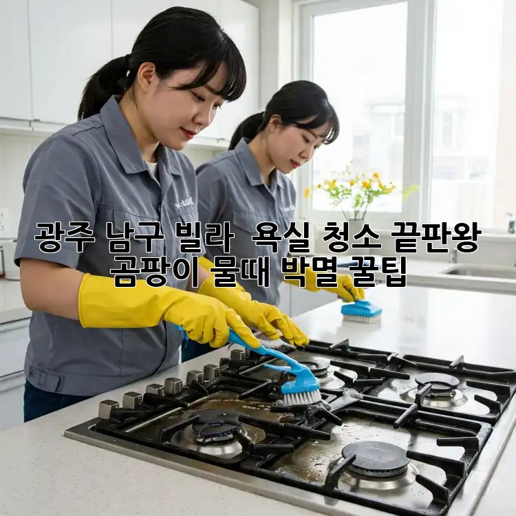 광주 남구 빌라 🏡 욕실 청소 끝판왕! 곰팡이, 물때 박멸 꿀팁 💯
