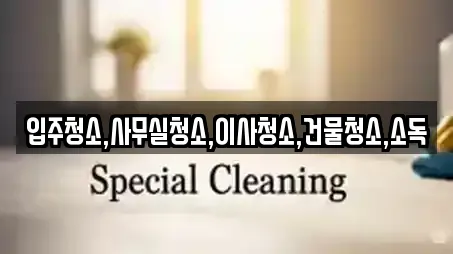 입주청소,사무실청소,이사청소,건물청소,소독