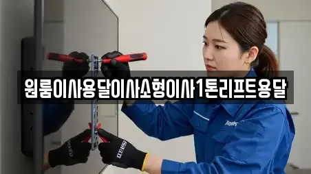 원룸이사용달이사소형이사1톤리프트용달