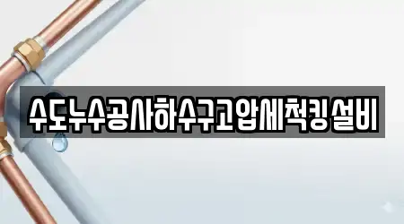수도누수공사하수구고압세척킹설비