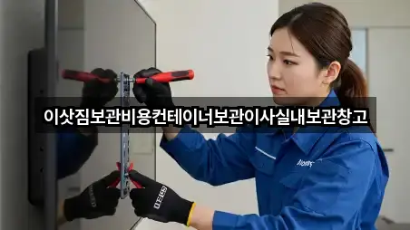 보관이사 3곳 지도 체크