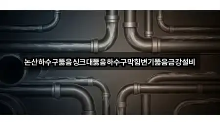 논산하수구뚫음싱크대뚫음하수구막힘변기뚫음금강설비