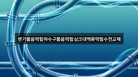 변기뚫음막힘하수구뚫음막힘싱크대역류막힘수전교체