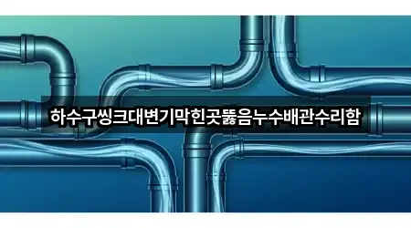 하수구씽크대변기막힌곳뚫음누수배관수리함