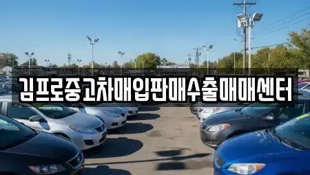 강원 화천군 간동면 중고차 전문 김프로중고차매입판매수출매매센터