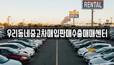 경기도 고양시 덕양구 화전동 중고차매매 전문 우리동네중고차매입판매수출매매센터