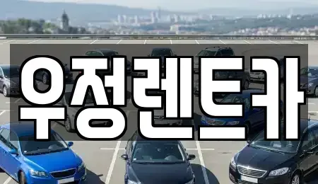 경기도 하남시 감북동 단기렌트카 전문 우정렌트카