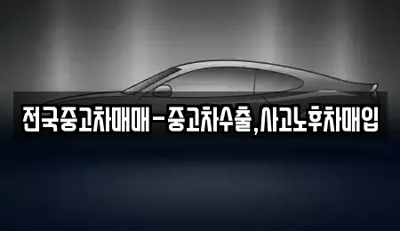 경남 김해시 응달동 중고차 전문 전국중고차매매-중고차수출,사고노후차매입