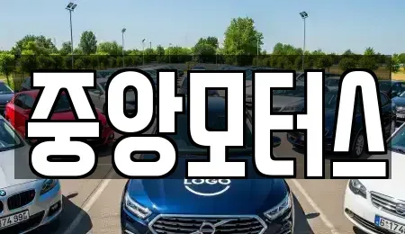 경남 창원시 마산합포구 장군동5가 중고차 전문 중앙모터스