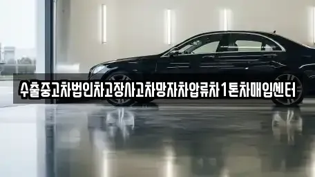 경북 안동시 풍산읍 중고차매입 전문 수출중고차법인차고장사고차망자차압류차1톤차매입센터