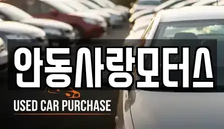 경북 안동시 풍산읍 중고차매입 전문 안동사랑모터스