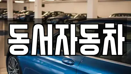 경상남도 거제시 덕포동 중고차매매 전문 동서자동차