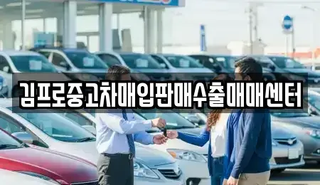 경상북도 김천시 감호동 중고차매입 전문 김프로중고차매입판매수출매매센터