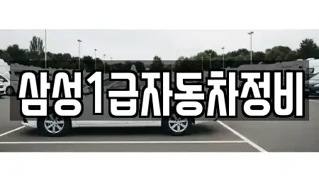 경상북도 김천시 삼락동 렌트카 전문 삼성1급자동차정비