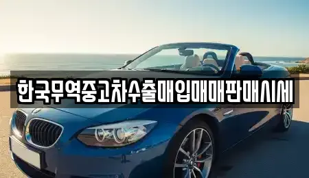 경상북도 상주시 개운동 중고차 전문 한국무역중고차수출매입매매판매시세