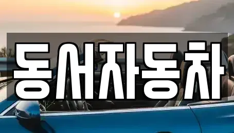 경상북도 포항시 남구 호동 중고차 전문 동서자동차