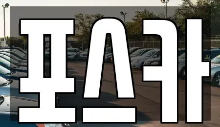 경상북도 포항시 남구 호동 중고차 전문 포스카