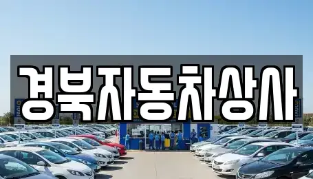 대구 동구 봉무동 중고차 전문 경북자동차상사