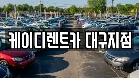대구 동구 서호동 렌트카 전문 케이디렌트카 대구지점