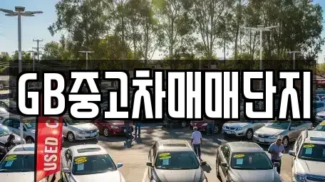 대구 동구 신기동 중고차 전문 GB중고차매매단지