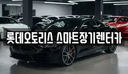 대구광역시 달서구 월성동 장기렌트카 전문 롯데오토리스 스마트장기렌터카