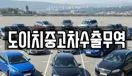 부산 강서구 생곡동 중고차 전문 도이치중고차수출무역