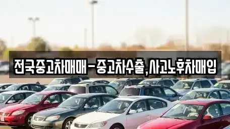 부산 강서구 생곡동 중고차 전문 전국중고차매매-중고차수출,사고노후차매입