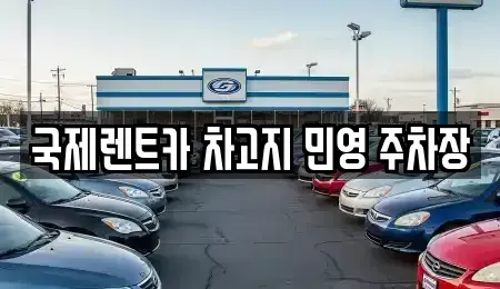 부산광역시 서구 동대신동3가 렌트카 전문 국제렌트카 차고지 민영 주차장