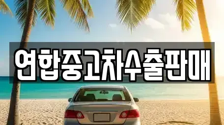 서울 동작구 동작동 중고차 전문 연합중고차수출판매