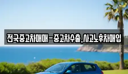 서울 용산구 주성동 중고차 전문 전국중고차매매-중고차수출,사고노후차매입