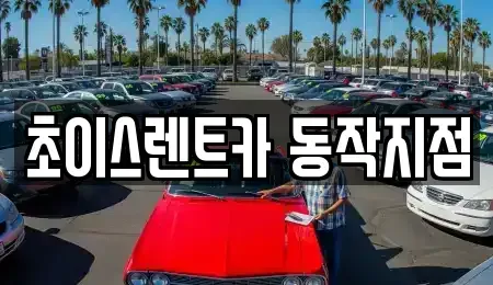 서울특별시 동작구 사당동 렌트카 전문 초이스렌트카 동작지점