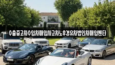 서울특별시 마포구 상암동 중고차매입 전문 수출중고차수입차매입사고차노후경유차법인차매입센타