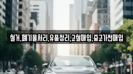 서울특별시 마포구 상암동 중고차매입 전문 철거,폐기물처리,유품정리,고철매입,중고가전매입