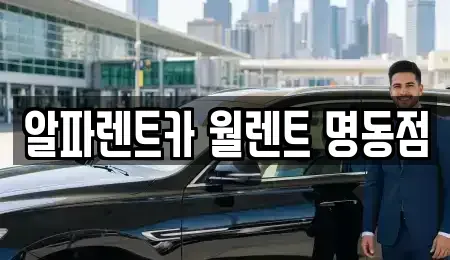 서울특별시 종로구 돈의동 렌트카 전문 알파렌트카 월렌트 명동점