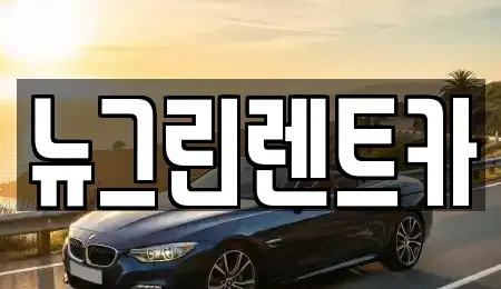 울산 중구 옥교동 렌트카 전문 뉴그린렌트카
