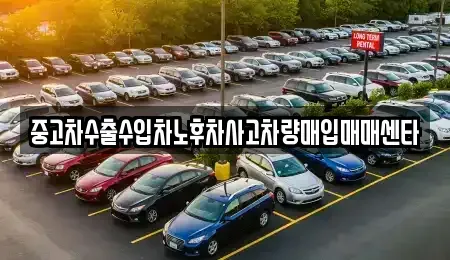 울산 중구 옥교동 중고차 전문 중고차수출수입차노후차사고차량매입매매센타