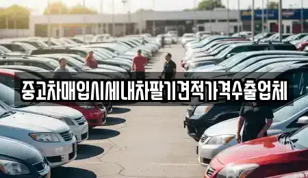 울산 중구 옥교동 중고차매입 전문 중고차매입시세내차팔기견적가격수출업체