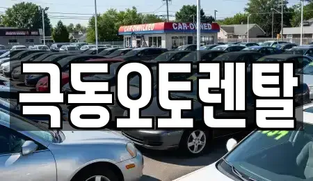 울산광역시 북구 송정동 렌트카 전문 극동오토렌탈