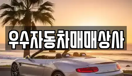 전남 여수시 화정면 중고차 전문 우수자동차매매상사