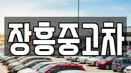 전남 장흥군 용산면 중고차 전문 장흥중고차