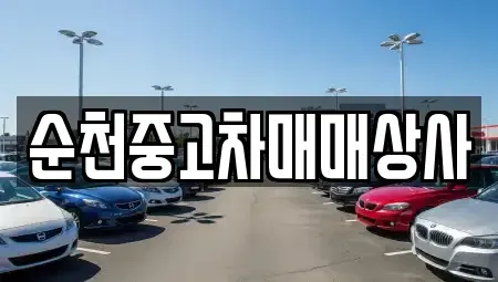 전라남도 장흥군 장흥읍 중고차 전문 순천중고차매매상사