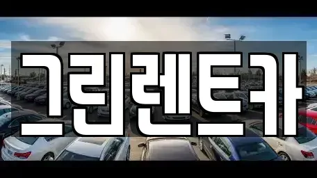 전북 익산시 평화동 렌트카 전문 그린렌트카