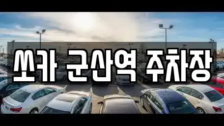 전북특별자치도 군산시 내흥동 렌트카 전문 쏘카 군산역 주차장