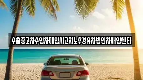 전북특별자치도 김제시 용동 중고차 전문 수출중고차수입차매입사고차노후경유차법인차매입센타