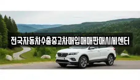 충남 논산시 강산동 중고차매입 전문 전국자동차수출중고차매입매매판매시세센터