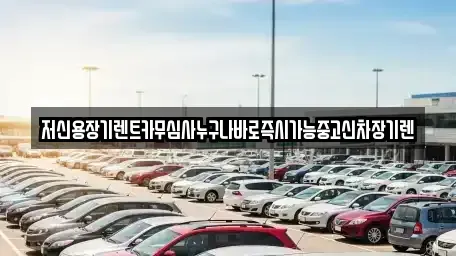 충북 청주시 흥덕구 문암동 렌트카 전문 저신용장기렌트카무심사누구나바로즉시가능중고신차장기렌