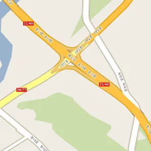 충청남도 보령시 화산동 중고차 마트자동차매매상사 위치