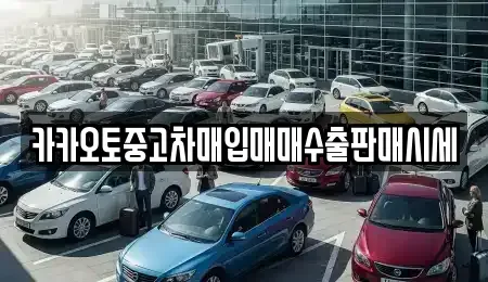 충청북도 중고차매입 전문 카카오토중고차매입매매수출판매시세